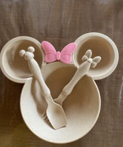 Minnie / Mickey Mouse Bordje Beige