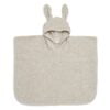 Badponcho Beige met of zonder naam